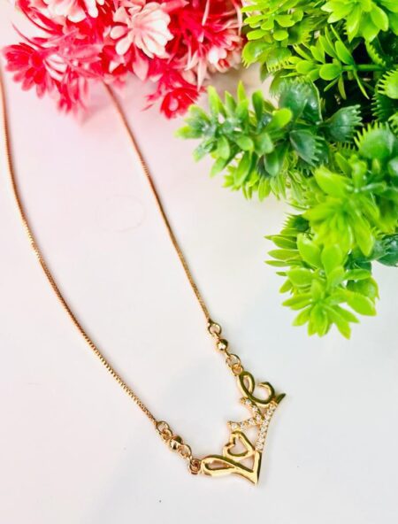 Beautiful Love Locket In Rose Gold SR_2922