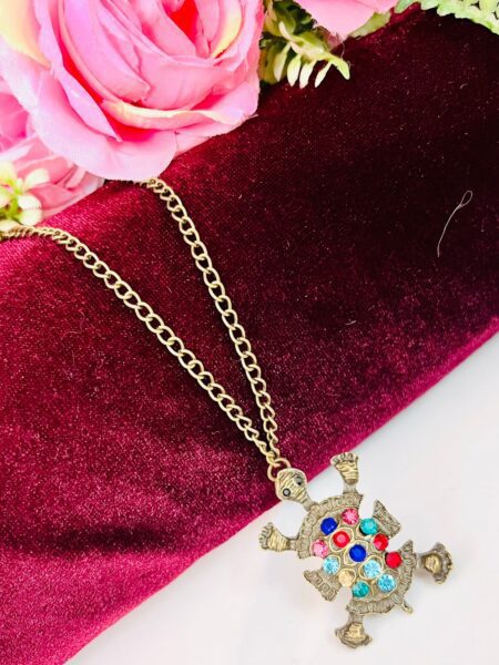 Trendy Turtle Neck Chain SR_2993