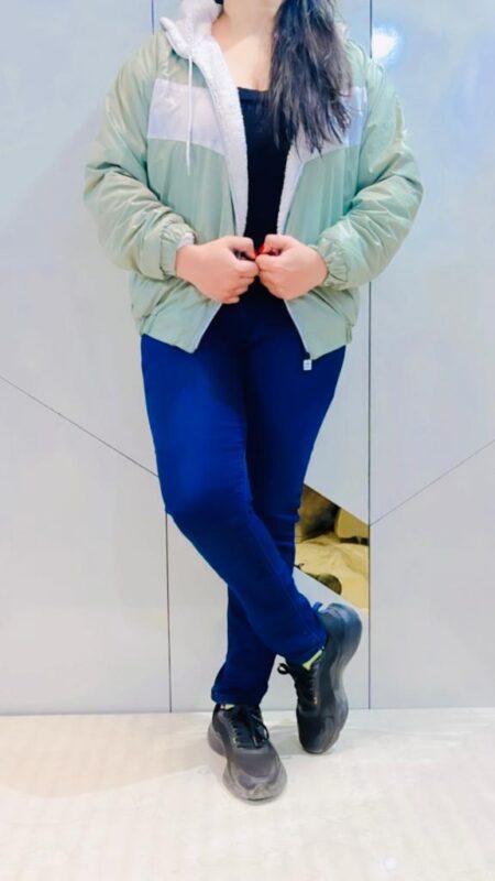 Wind Sheeter Inner Fleece Jacket Fitâ€™s Upto XXL & Lenght Is 23cm SR_3673