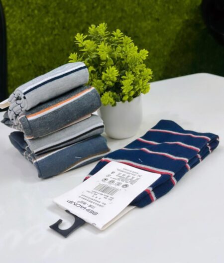 Winter Menâ€™s Long Lenth Socks In Random Color (Pack of 5) SR_3661