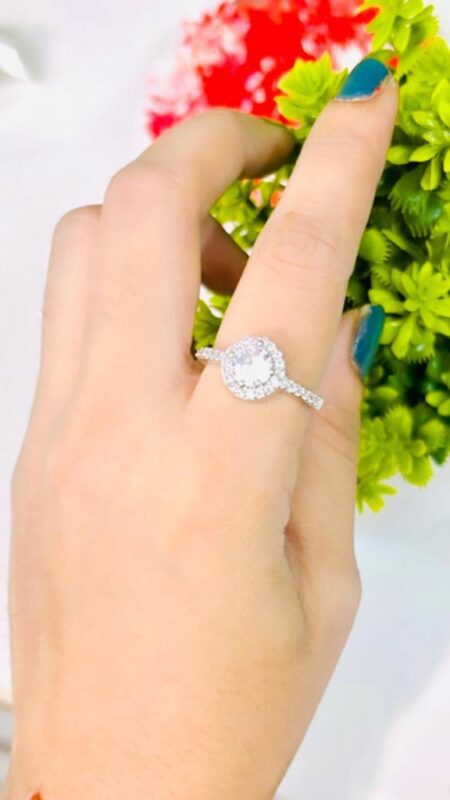 Designer Adjustable Ring Only Silver Color  SR_3492