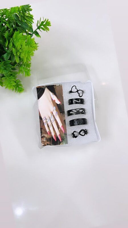 Beautiful Combo of Rings (Pack of 5) SR_4386
