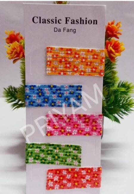 Graceful Bobby Hair Pins For Women's 40 Hair Pins In Random Color SR_4268