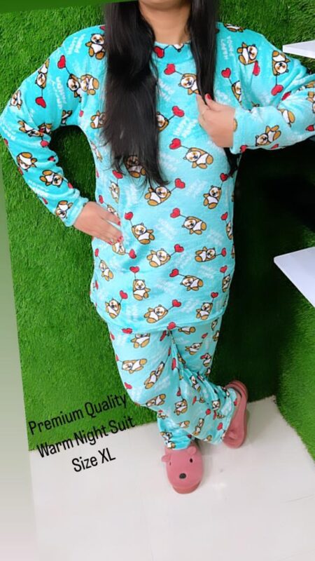Premium High Quality Warm Night Suit Fit's Upto XL