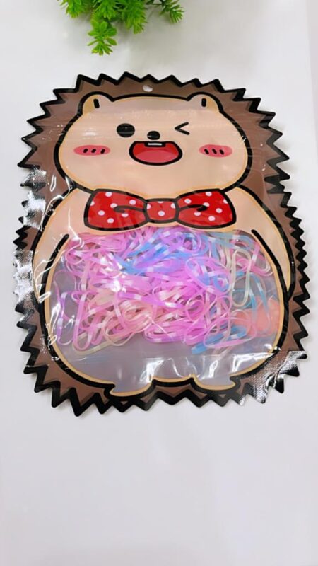 Beautiful Rubber Band Pouch For Girls SR_4306