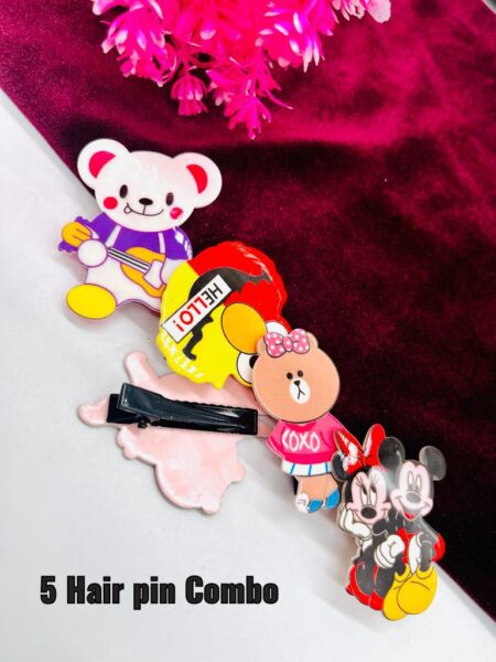 Beautiful Sheet Hair Pins(Pack of 5) SR_4719