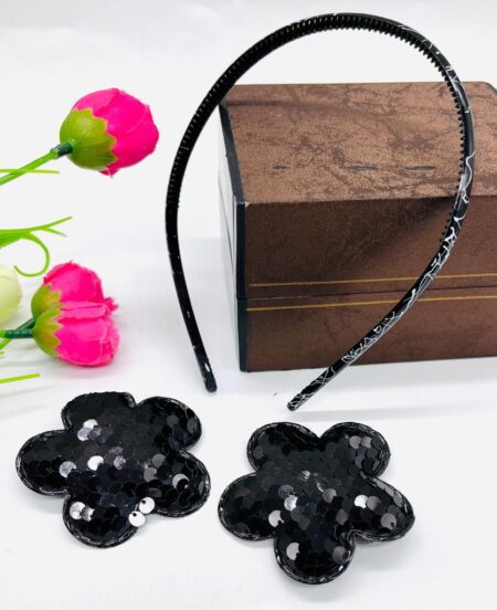 Beautiful Combo OF Hair Accessories  1 Hair Band with 2 pins SR_4802