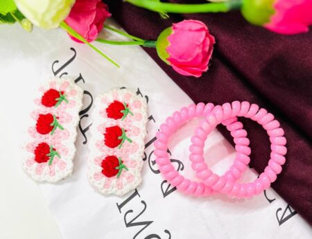 Beautiful Spring Rubber & Croshiya Pin (pack of 1) SR_6007