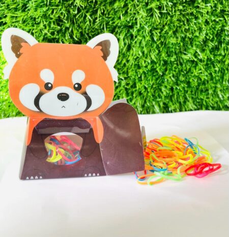 Beautiful Teddy Bear Rubber Band Box SR_4877
