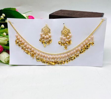 Beautiful Punjabi Neck Chain With Earring SR_4838