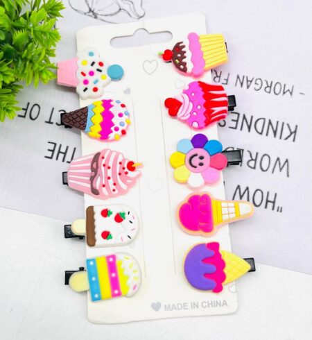 Beautiful Unicorn & cartoon  Ice Creame & Fruit Baby Hair Pins SR_5032