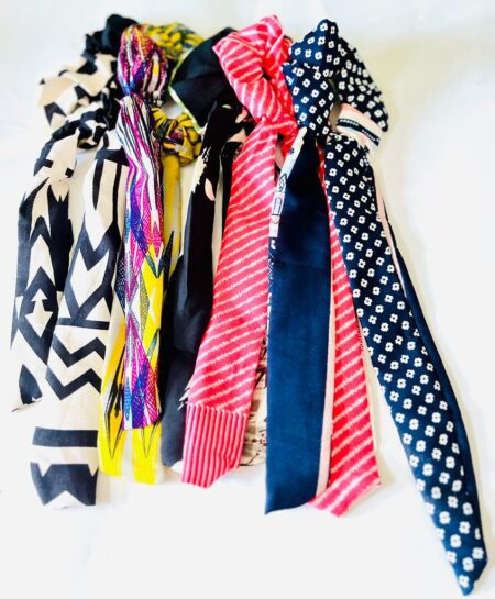 Beautiful Printed Tie Rubber (Pack of 5) SR_4862