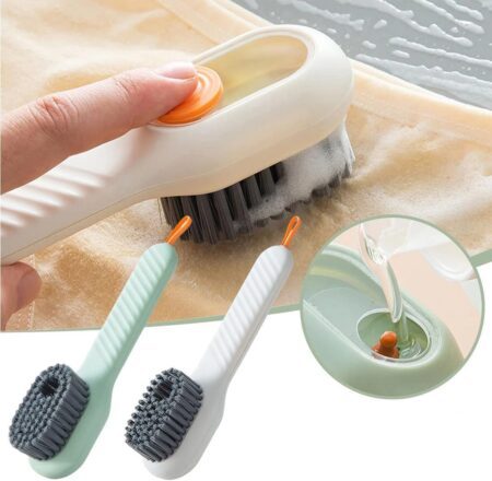 Shoe Cleaning Brush with Long Handle and Hang Hole SR_707