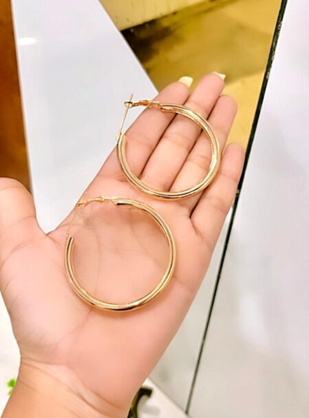 Beautiful Silver Golden Loops combo SR_8079