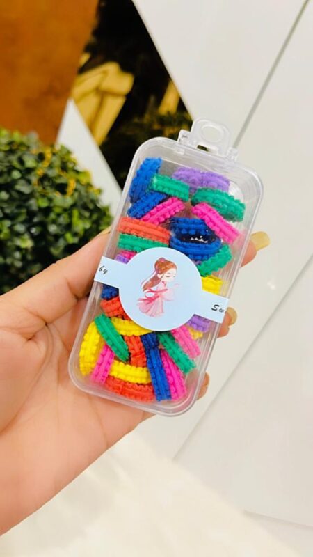 Hand-Made rubber-band Gift Set Rubber Bands for Girls Kids Hair Accessories ( 35 PC) SR_9304
