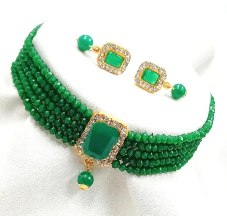 Jewellers Gold-Plated Alloy Jewel Set SR_9614