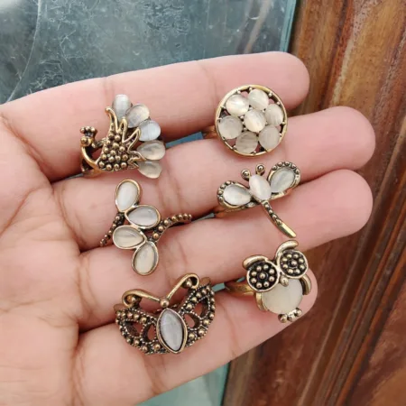 Beautiful Antique Rings (6 Pcs ) SR_9632