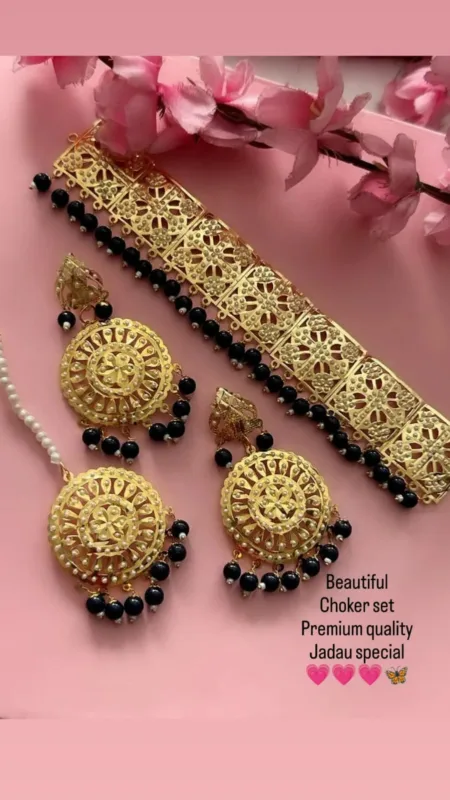 Beautiful choker set Premium quality Jadau original SR_9771