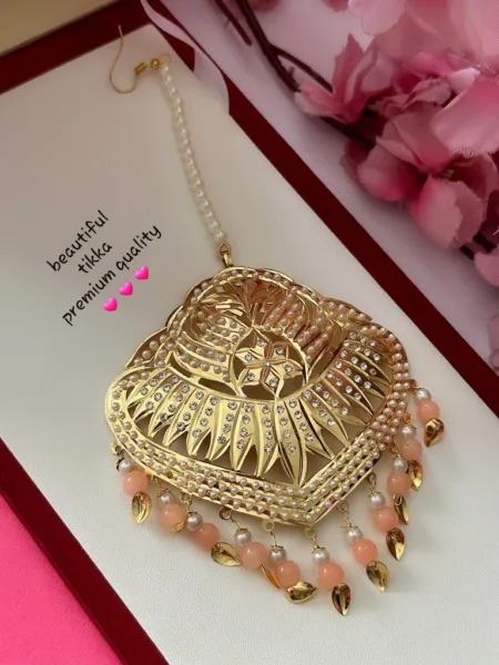 Beautiful tikka Premium quality.. High gold.. SR_9940