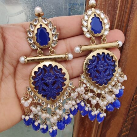 Pretty Premium Quality Mirror Bali Jumkie Earings SR_11445