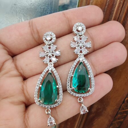 Precious Premium Quality Long Diamond Branded Quality Earings SR_11404