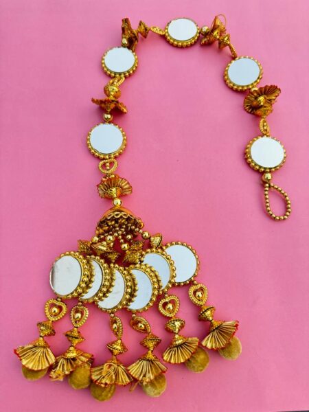 Pretty Premium Quality Mirror Parandhi Hair Accessories SR_11691