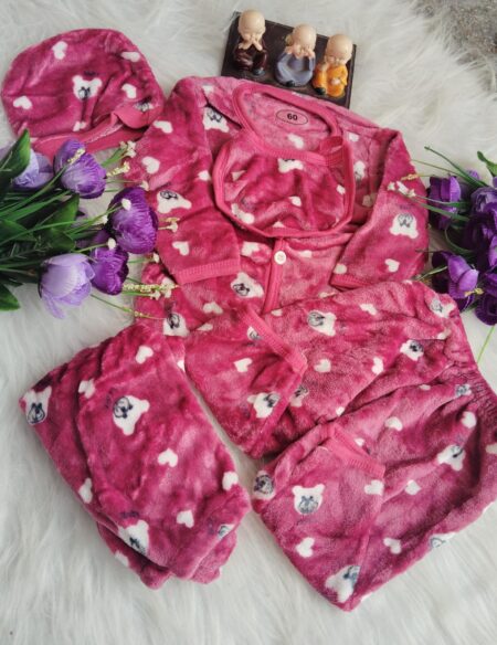 Sizzling Night Suit For Kids( Babt Suit 0 Size) SR_11581