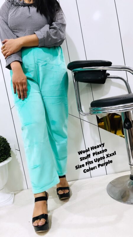 Beautiful Woolen Palazzo SR_11602
