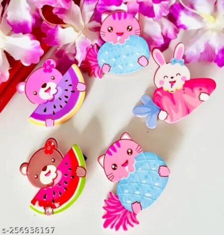 kanjak Special 7  Pcs Per Set Cartoon Hair ( Random Desgin )  SR_15142