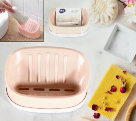 Tempat Sabun Batang Kamar Mandi Dengan Tirisan Soap Box SR_15195