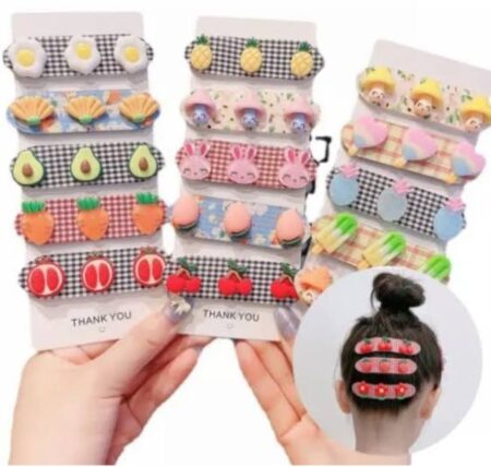 Beautiful Hair Pins For Kids Random Desgin  (Pack Of 2) SR_16024