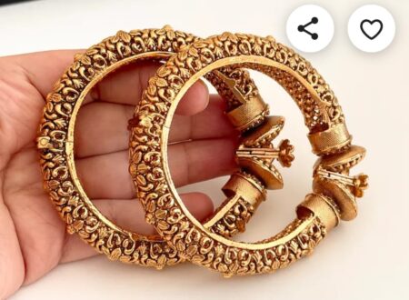 Pretty Beautifully Premium Quality Brass High Gold 2 Pcs Openable  Kde  2-4 And 2-8 Available  💃💃💃💃💃💃💃💃💃 SR_17075