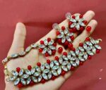 Beautiful Necklace ,Earring With Tikka Set SR_18040