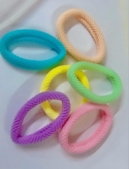 Beautiful Rubberband For Girls (Pack of 6) SR_18904