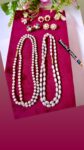 Beautiful 2 layer Mala And Earrings Combo SR_18952