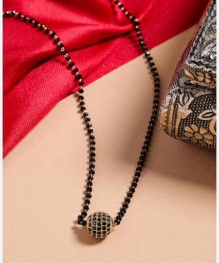 Beautiful Goli Mangalsutra Gold Plated Mangalsutra For Women And Girls SR_18938