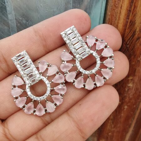 Pretty Premium Quality Diamond Big Size Earings SR_18810
