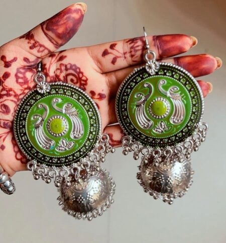 Oxidised Jhumki For Women and Girls SR_18823