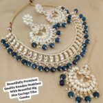 Pretty Beautifully Premium Quality Kundan Neaklace With Beautiful Big Size Earings Tika 💃💃💃💃💃💃 SR_18818