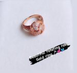 Beautiful Rotating Gold Rose Gold  Ring SR_18882