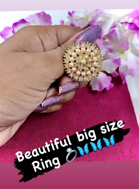 Beautiful Big Size Ring SR_18973