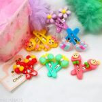 Baby Hair clip Random color & Random design daily wear use (Pack of 6 Pairs)  SR_18976