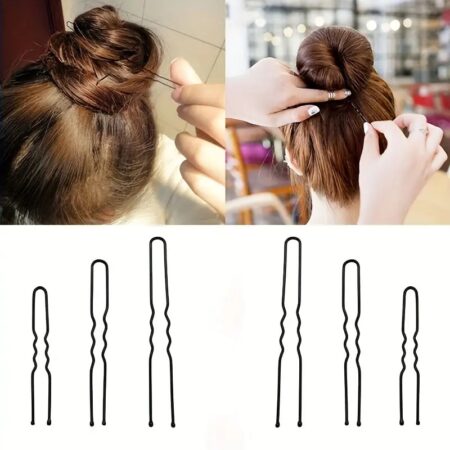 U Shape Hair Pin Braided Hair Tool Pin Clip Metal Hairpin For Women Hair Accessories Hair Styling Tools(Pack Of 30)SR_18044