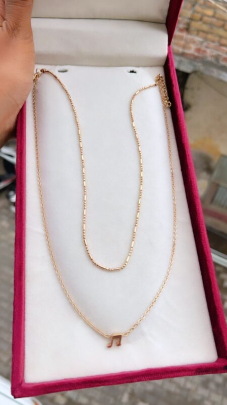 Beautiful jewellery New Stylish Fancy Designer Gold plated Chain SR_19146