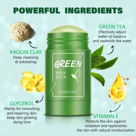 Green Tea Purifying Clay Stick Mask 1 PC SR_19091
