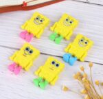 Funny Spongebob Cartoon Eraser ( Pack Of 2 ) SR_19117