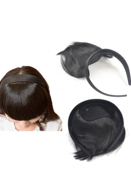 Front Hair Extension Hair Head Band Fringe For Girls And Kids SR_19215