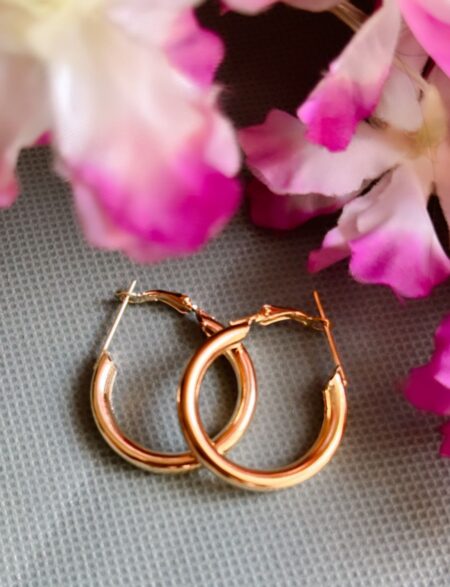 Beautiful Circular Alloy Hoop Earring SR_19305