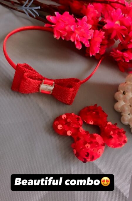 Beautiful Combo Of Hairband And Sequin Pin  SR_19941