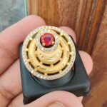 Beautifully Premium Quality One Gram Gold Forming Adjustable 💍 Ring SR_200104